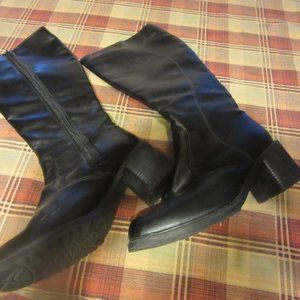 Black Winter Boots - practically new